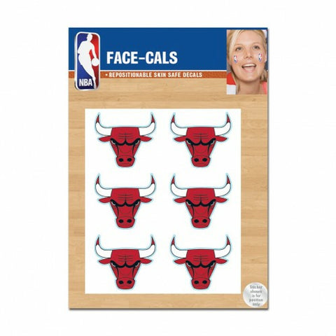~Chicago Bulls Tattoo Face Cals Special Order~ backorder