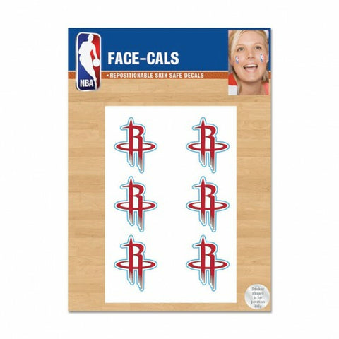 Houston Rockets Tattoo Face Cals Special Order