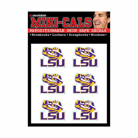 LSU Tigers Tattoos Face Cals Temporary