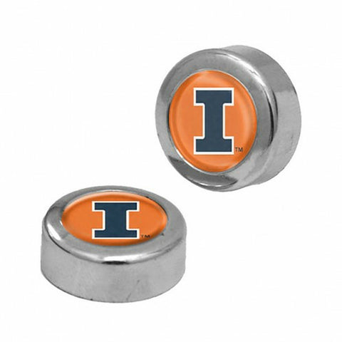 ~Illinois Fighting Illini Screw Caps Domed - Special Order~ backorder