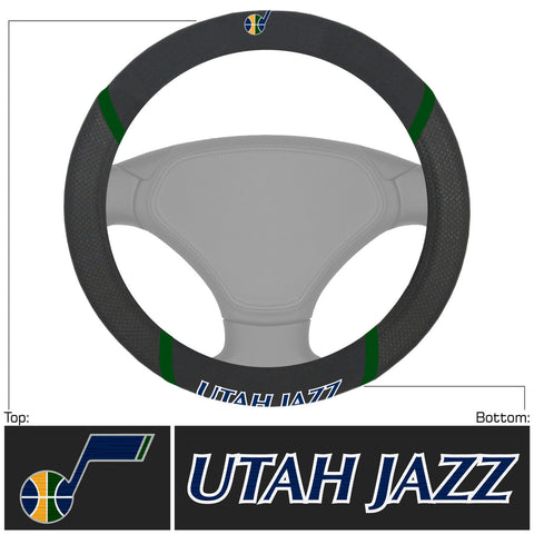 ~Utah Jazz Steering Wheel Cover Mesh/Stitched Special Order~ backorder