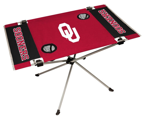 Oklahoma Sooners Table Endzone Style - Special Order