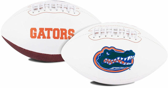 Balón de fútbol de los Florida Gators, tamaño completo, serie de firmas bordadas