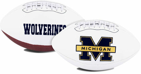 Michigan Wolverines Football Full Size Embroidered Signature Series