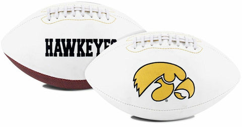 ~Iowa Hawkeyes Football Full Size Embroidered Signature Series~ backorder
