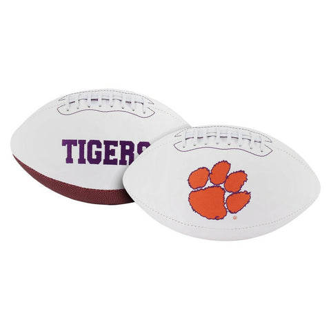 Clemson Tigers Football Full Size Embroidered Signature Series