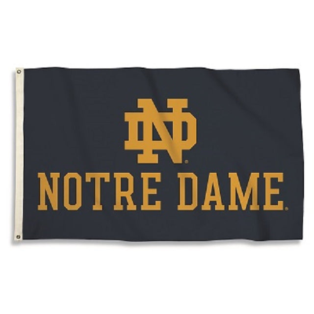 Bandera de Notre Dame Fighting Irish 3x5 BSI