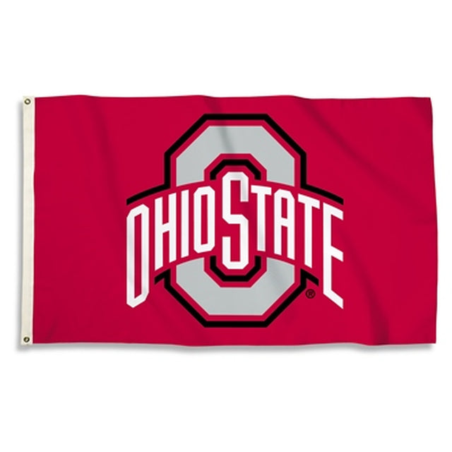 Bandera de los Buckeyes del estado de Ohio, 3 x 5 pulgadas, BSI