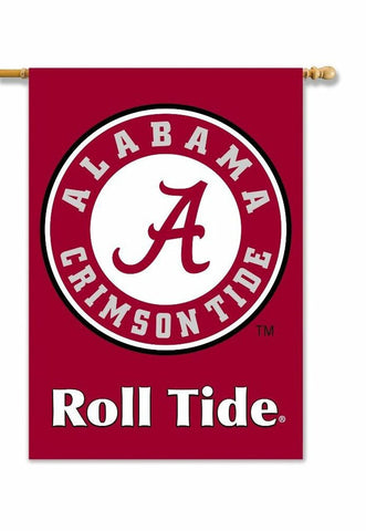 ~Alabama Crimson Tide Roll Tide Banner 28x40 2 Sided BSI - Special Order~ backorder