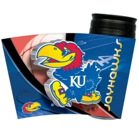 ~Kansas Jayhawks Insulated Travel Mug CO~ backorder