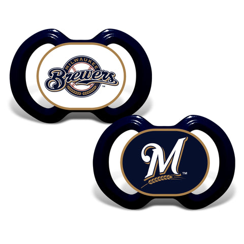 Milwaukee Brewers Pacifier 2 Pack - Special Order