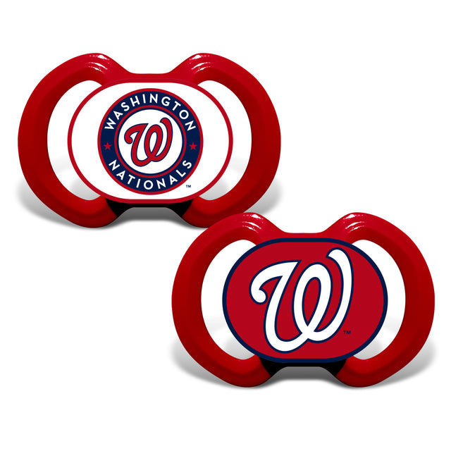 Paquete de 2 chupetes de Washington Nationals