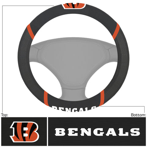 ~Cincinnati Bengals Steering Wheel Cover Mesh/Stitched~ backorder