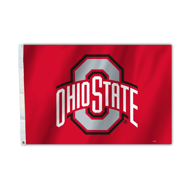 Bandera de los Buckeyes del estado de Ohio, 2 x 3 pulgadas, CO