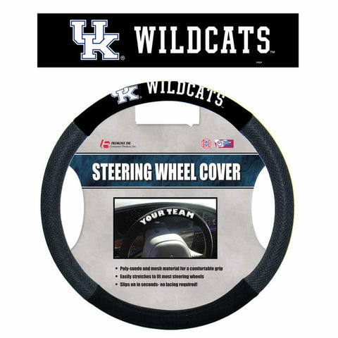 Kentucky Wildcats Steering Wheel Cover Mesh Style CO
