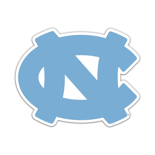 Imán para automóvil de 12" con el logo de los Tar Heels de Carolina del Norte