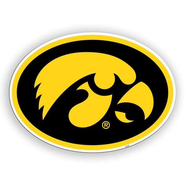 Imán para automóvil de Iowa Hawkeyes, estilo CO, 12"