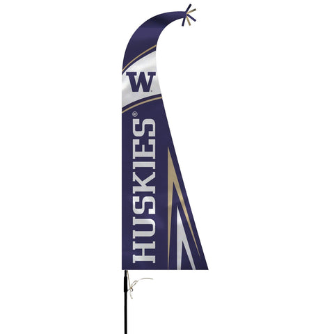 Washington Huskies Flag Premium Feather Style CO