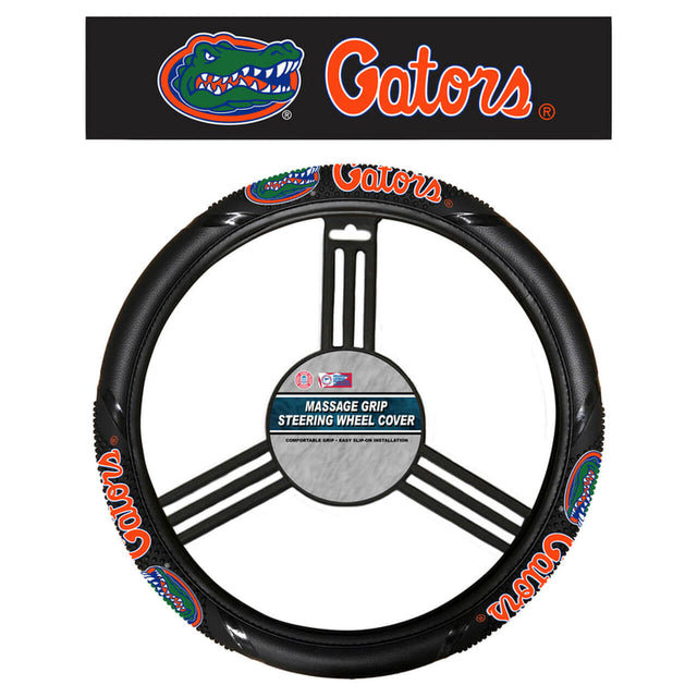 Florida Gators Steering Wheel Cover Massage Grip Style CO