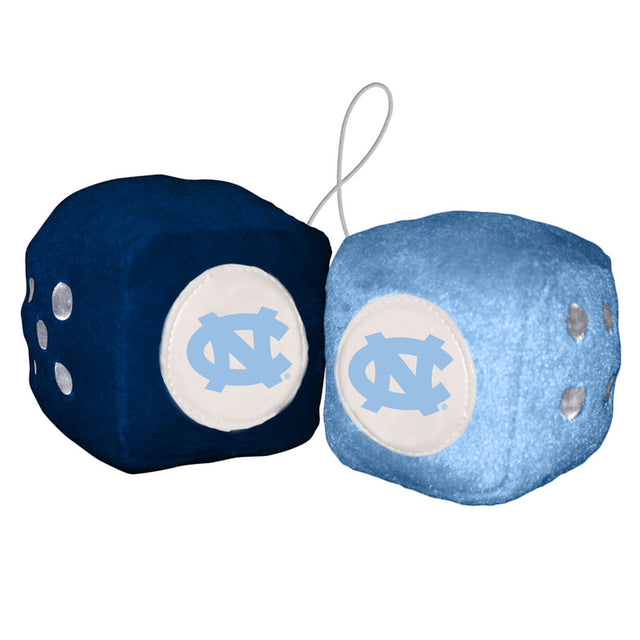 Dados peludos de los Tar Heels de Carolina del Norte CO