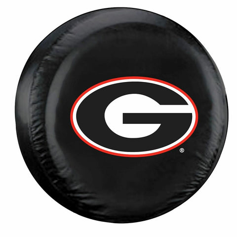 Georgia Bulldogs Tire Cover Large Size Black CO