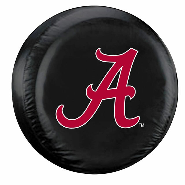 Funda para neumáticos Alabama Crimson Tide, tamaño estándar, color negro