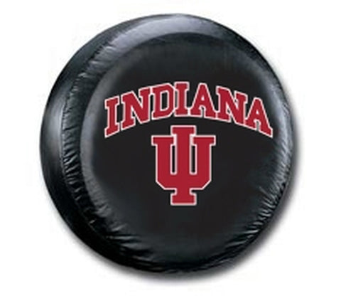 Indiana Hoosiers Tire Cover Standard Size Black CO