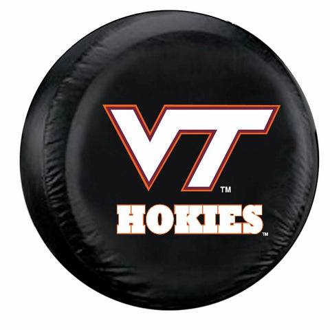 Virginia Tech Hokies Black Tire Cover - Standard Size