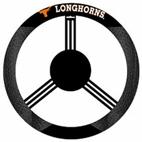 Texas Longhorns Steering Wheel Cover Mesh Style CO
