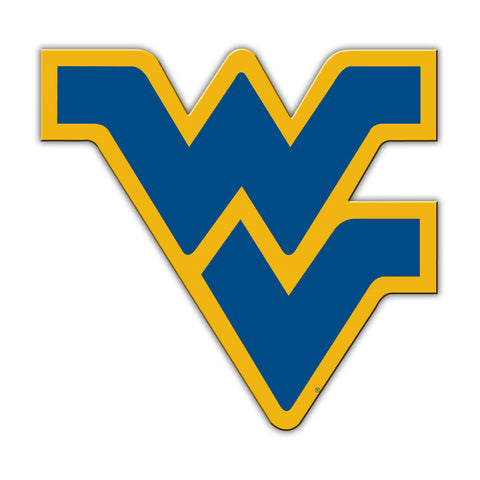 West Virginia Mountaineers Magnet Car Style 12" CO