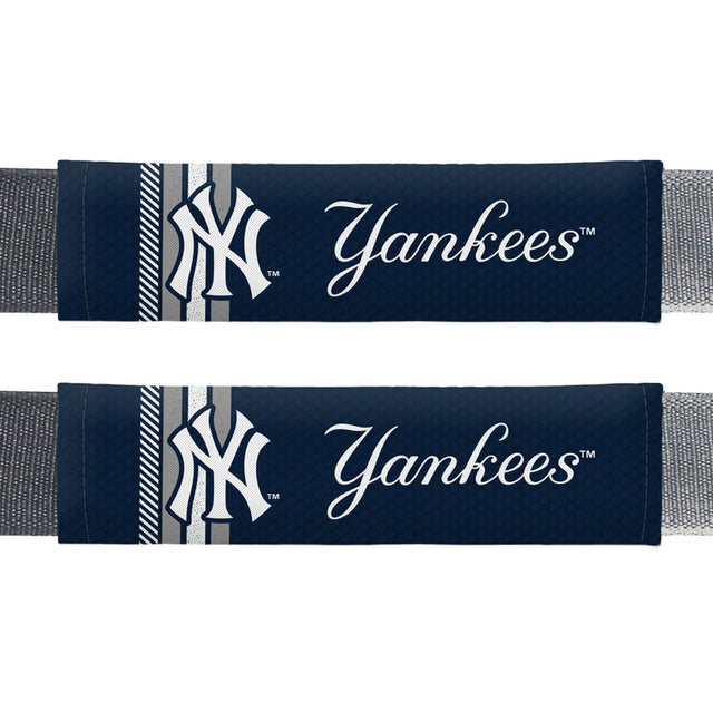 Almohadillas para cinturón de seguridad de los Yankees de Nueva York Rally Design CO