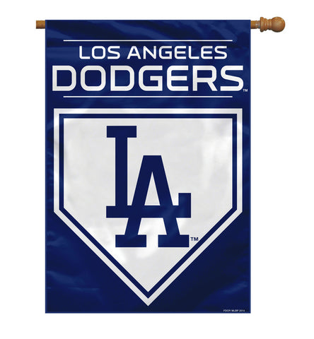 Los Angeles Dodgers Banner 28x40 House Flag Style 2 Sided CO