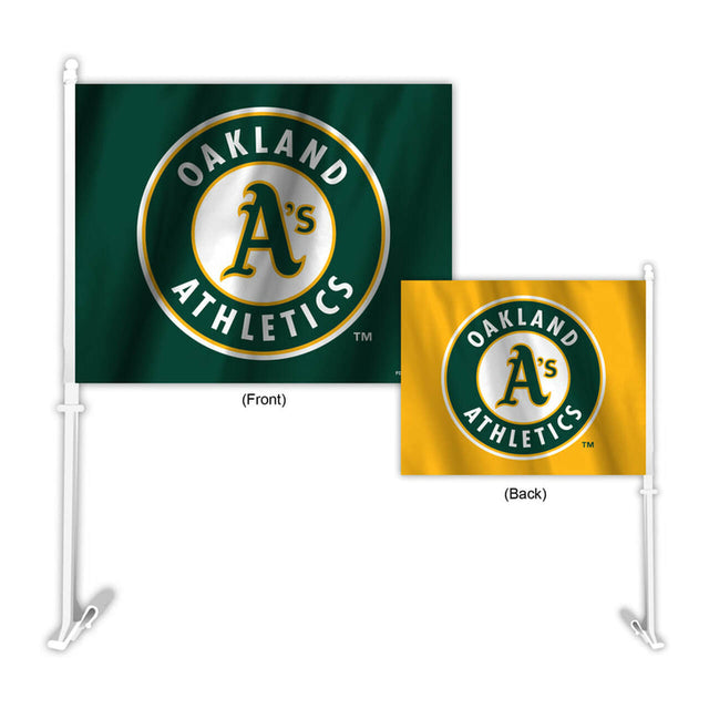 Diseño de auto con bandera de Oakland Athletics para jugar de local a visitante