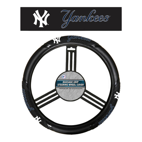 ~New York Yankees Steering Wheel Cover Massage Grip Style CO~ backorder