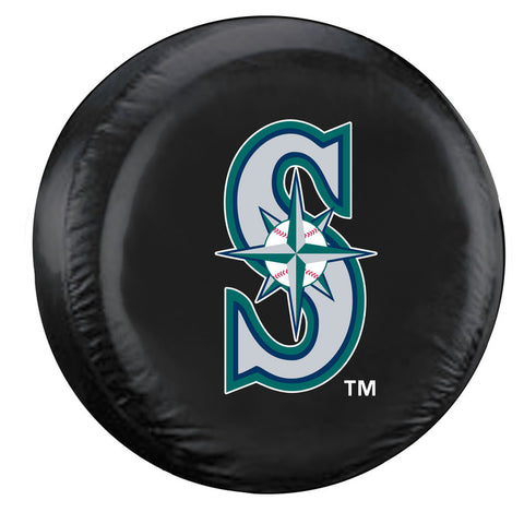 Seattle Mariners Tire Cover Large Size Black CO