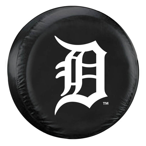 Detroit Tigers Tire Cover Large Size Black CO