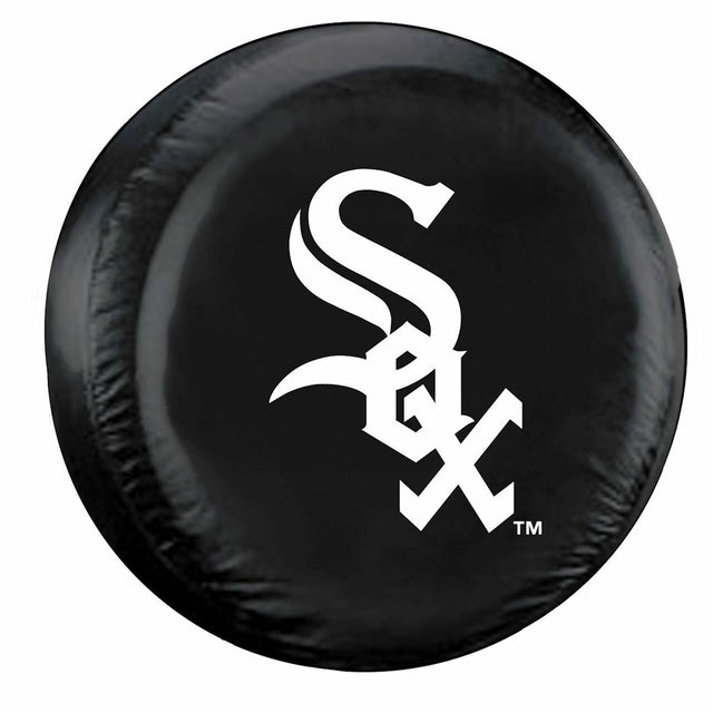 Funda para neumáticos de los Chicago White Sox, tamaño estándar, color negro