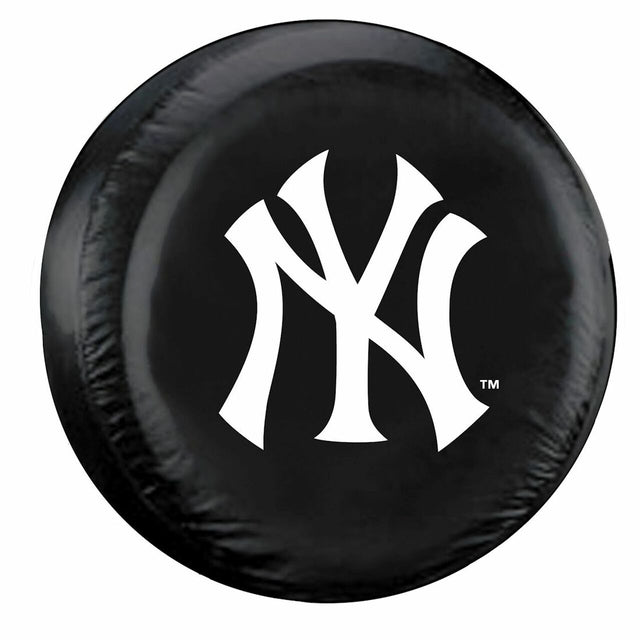 New York Yankees Tire Cover Standard Size Black Blemished CO