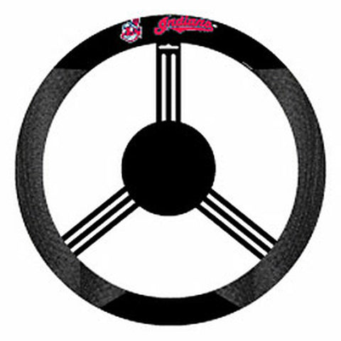 Cleveland Indians Steering Wheel Cover Mesh Style CO