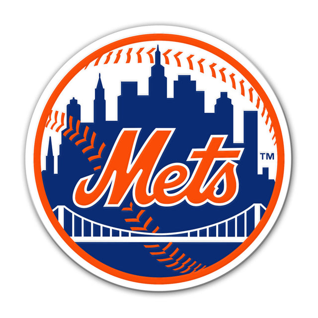 New York Mets Magnet Car Style 8" CO