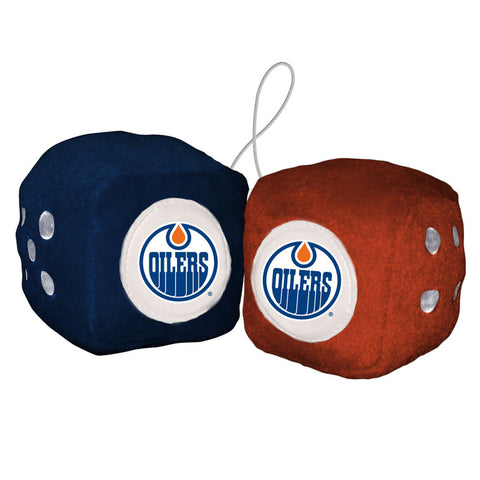 Edmonton Oilers Fuzzy Dice CO