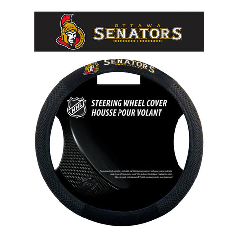 Ottawa Senators Steering Wheel Cover Mesh Style CO