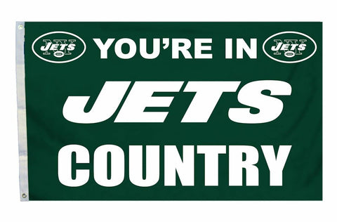 New York Jets Flag 3x5 Country - Special Order