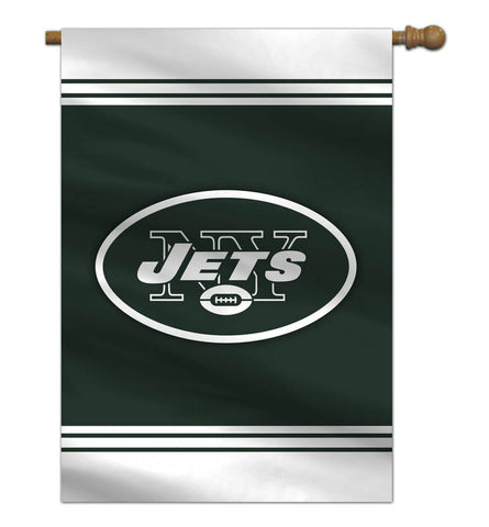 New York Jets Flag 28x40 House 1-Sided CO