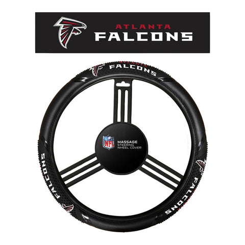 Atlanta Falcons Steering Wheel Cover Massage Grip Style CO