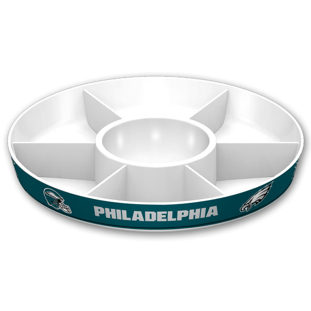 Plato de fiesta de los Philadelphia Eagles CO