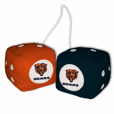 Chicago Bears Fuzzy Dice CO