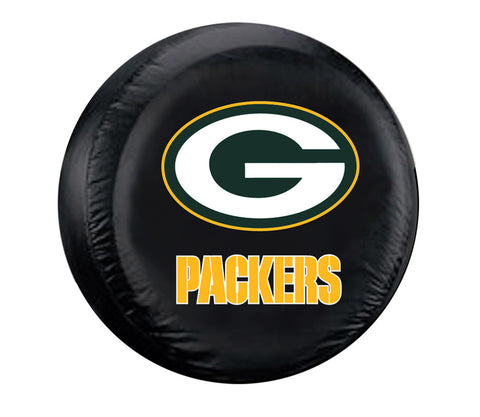 Green Bay Packers Tire Cover Standard Size Black CO