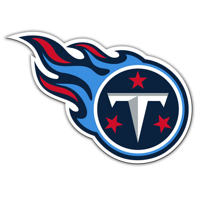 Imán para automóvil de los Tennessee Titans, estilo 12", diseño de logotipo CO