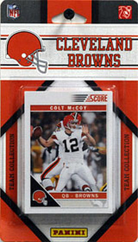 Cleveland Browns 2011 Score Team Set CO